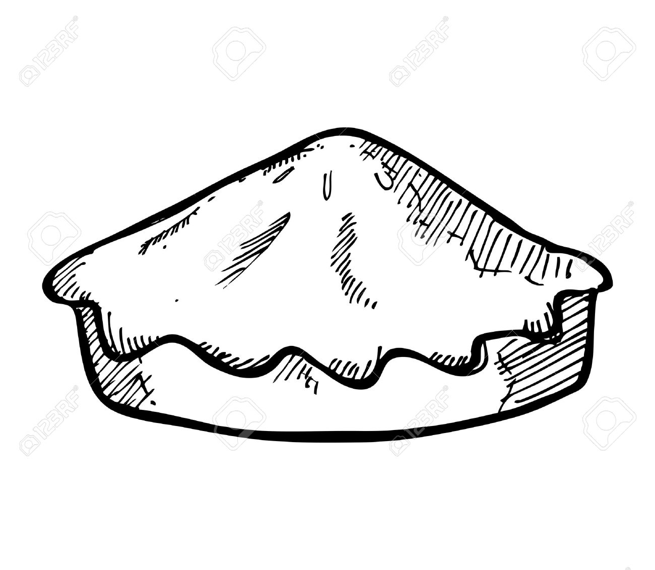 Apple Pie Clipart Black And White Free download on ClipArtMag