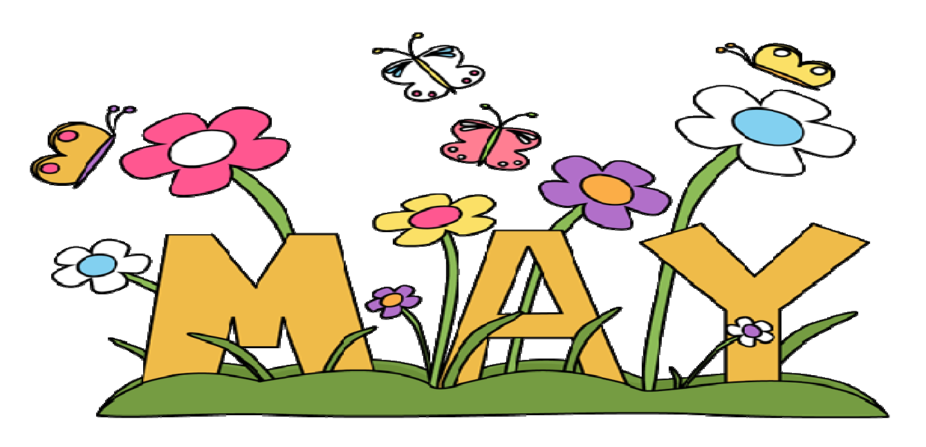 April Showers Bring May Flowers Clipart Free download on