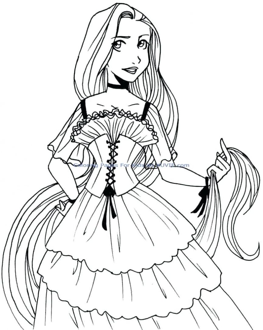 Ariel Coloring Pages | Free download on ClipArtMag