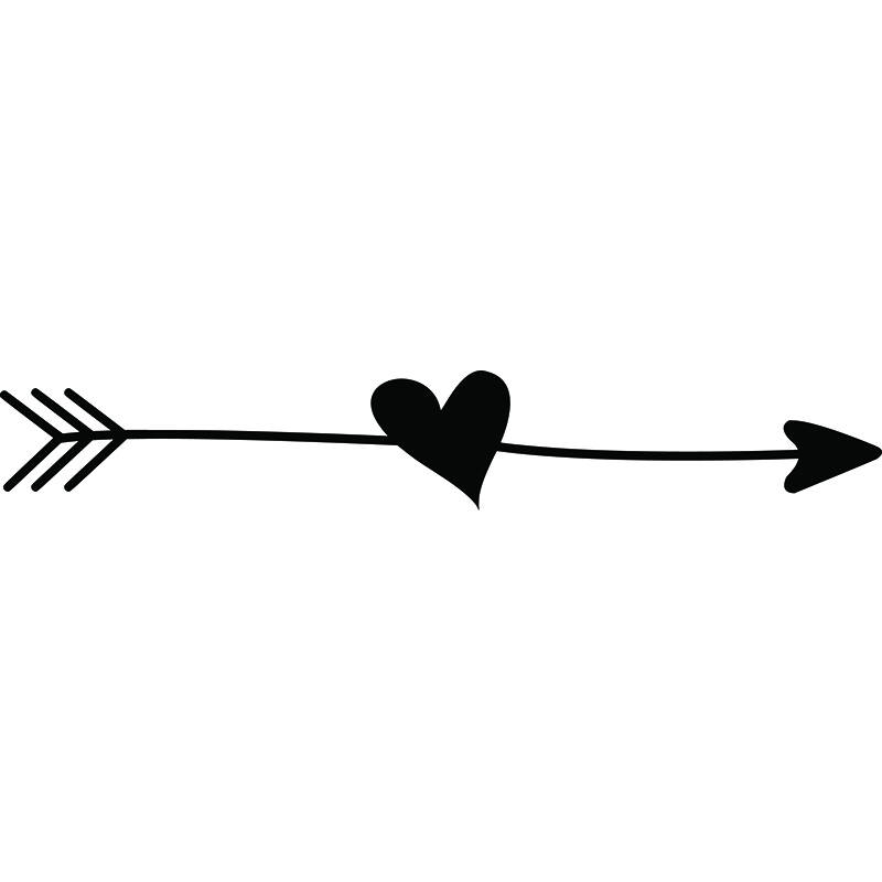 Arrow With Heart Clipart | Free download on ClipArtMag