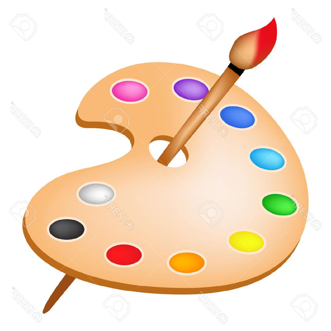 Art Palette Clipart Free download on ClipArtMag