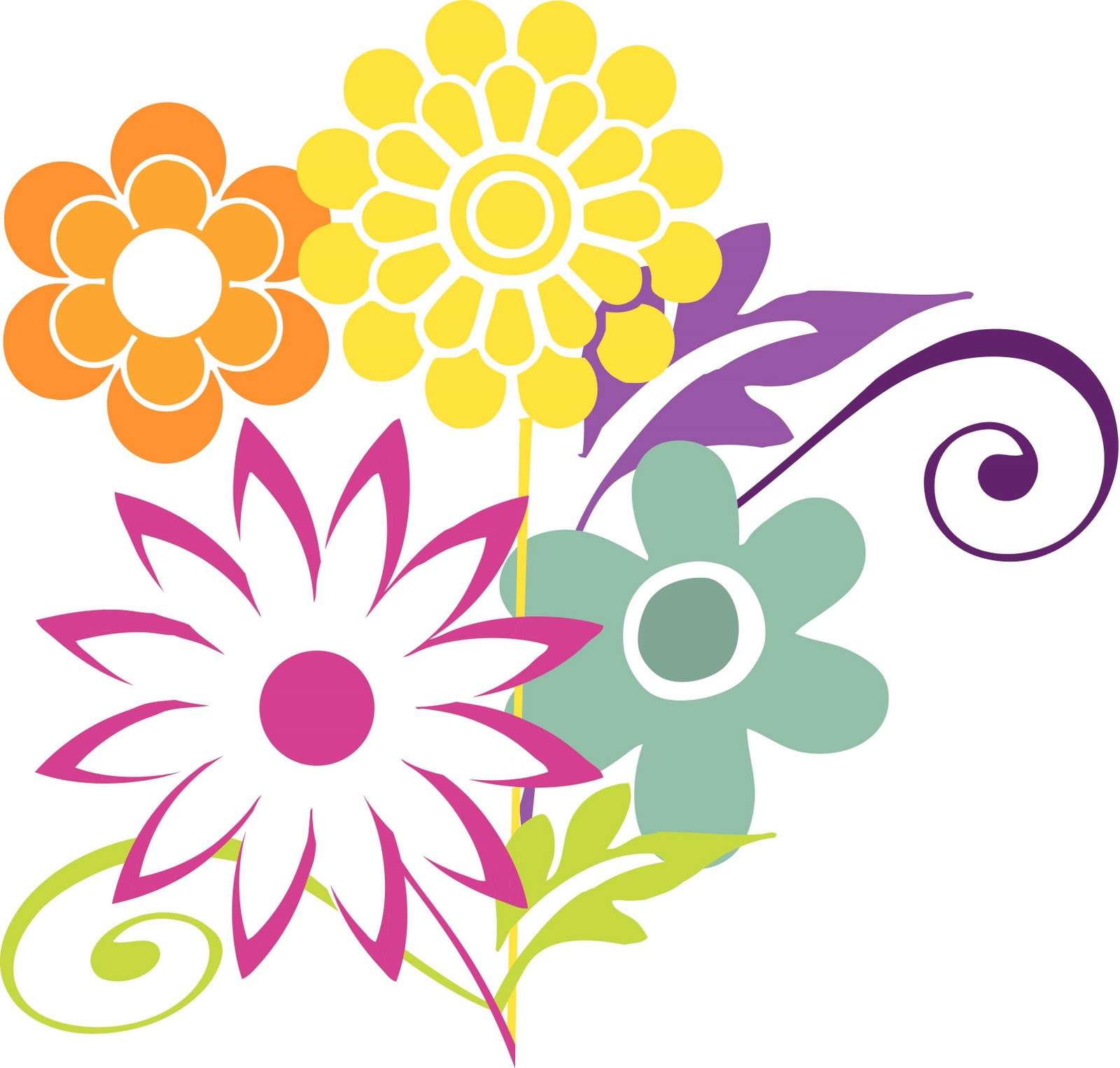 August Flower Clipart Free download on ClipArtMag