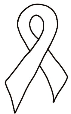 Awareness Ribbon Outline | Free download on ClipArtMag