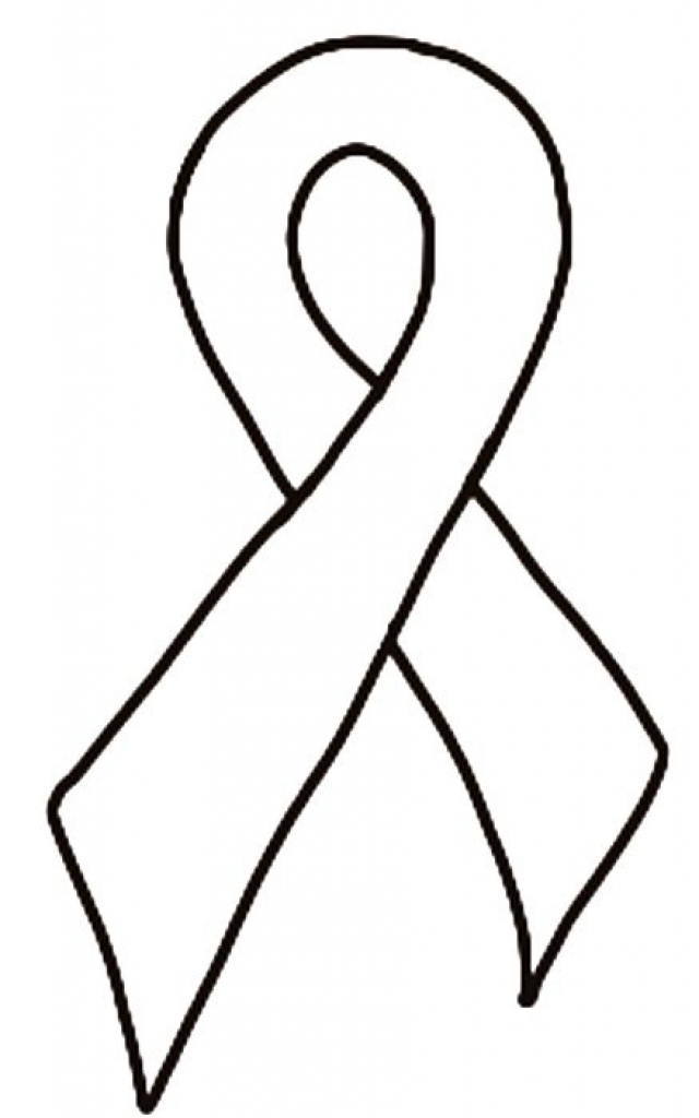 Awareness Ribbon Template Free download on ClipArtMag