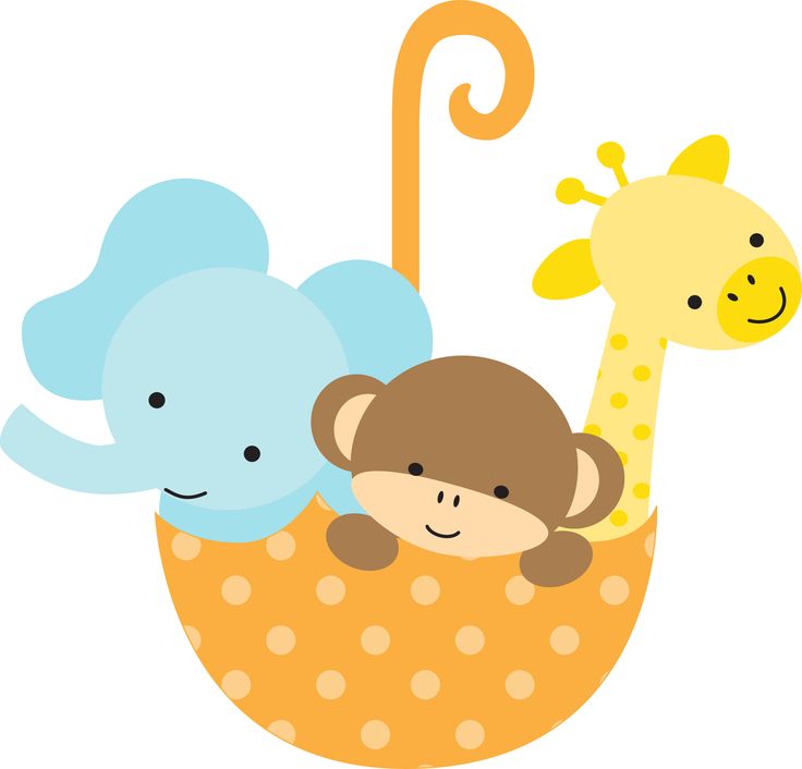 Baby Animal Clipart Baby Shower | Free download on ClipArtMag