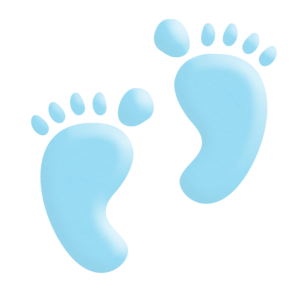 Baby Boy Footprints Clipart | Free download on ClipArtMag