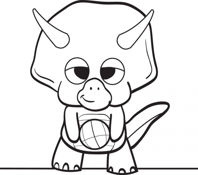 Baby Dinosaur Coloring Pages   Free download on ClipArtMag