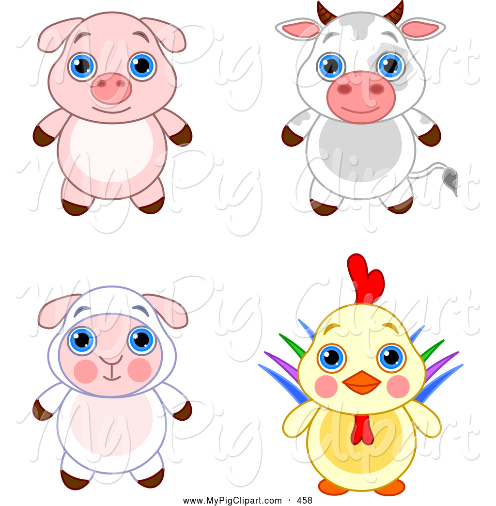Baby Farm Animal Clipart | Free download on ClipArtMag