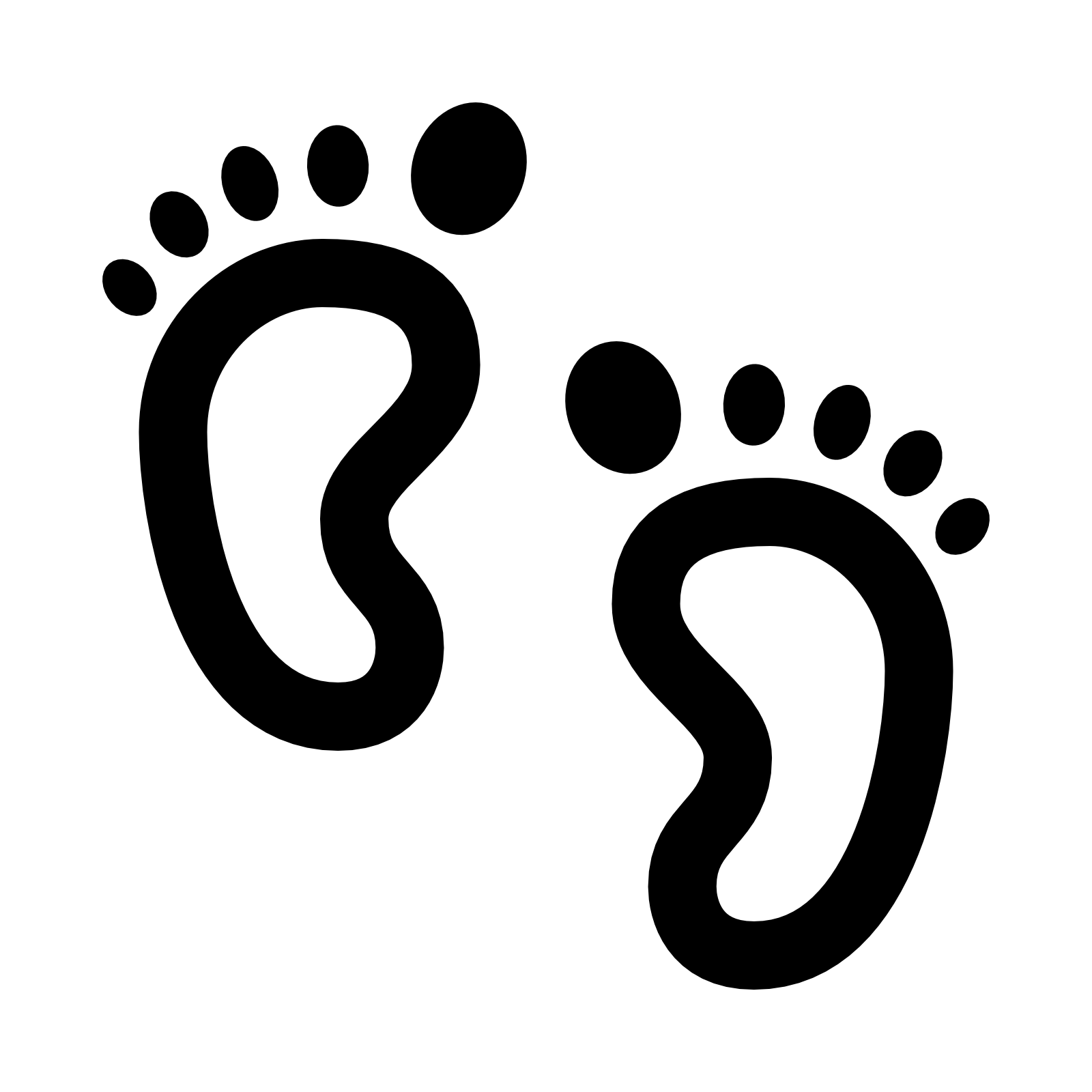 Baby Feet Clip Art Free Download On Clipartmag