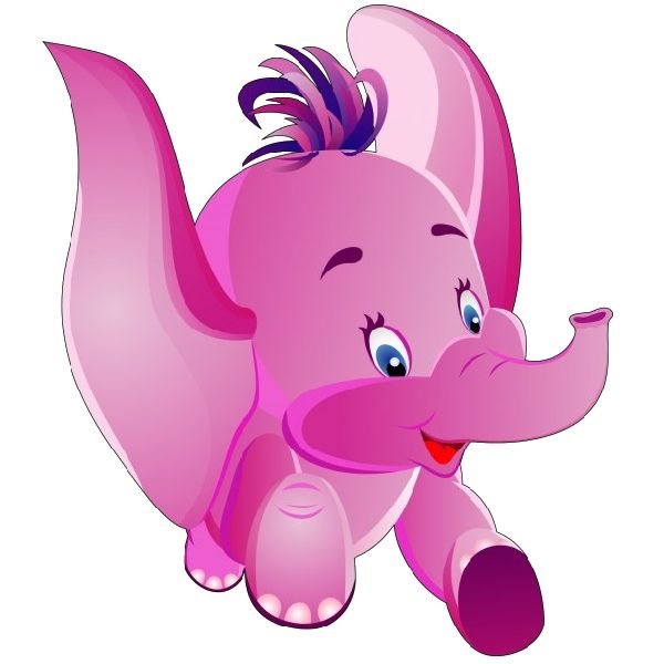Baby Girl Elephant Clipart | Free download on ClipArtMag