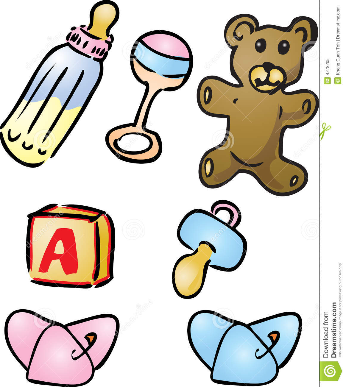 Baby Items Clipart Images Free download on ClipArtMag