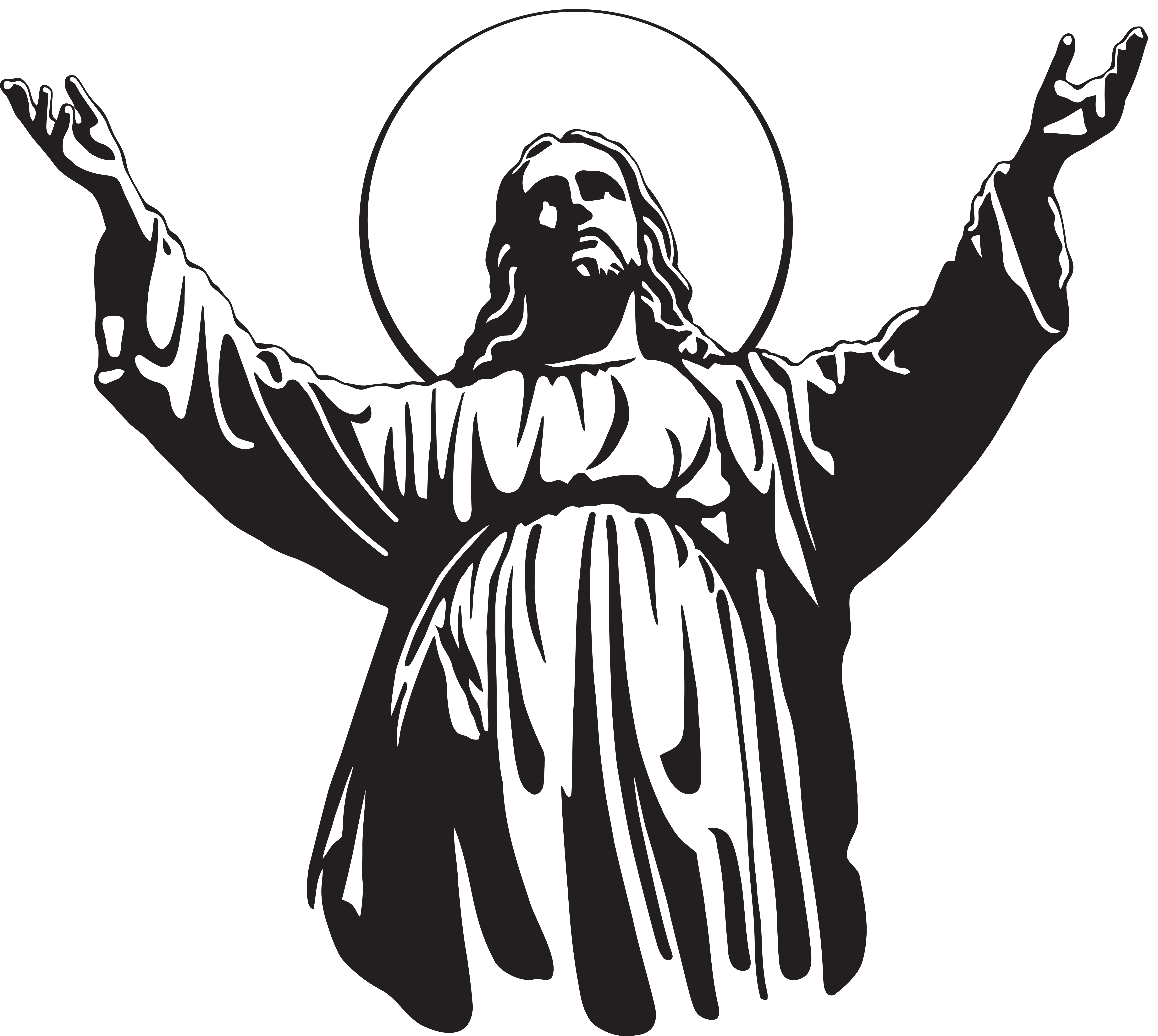 Baby Jesus Clipart Black And White Free Download On Clipartmag