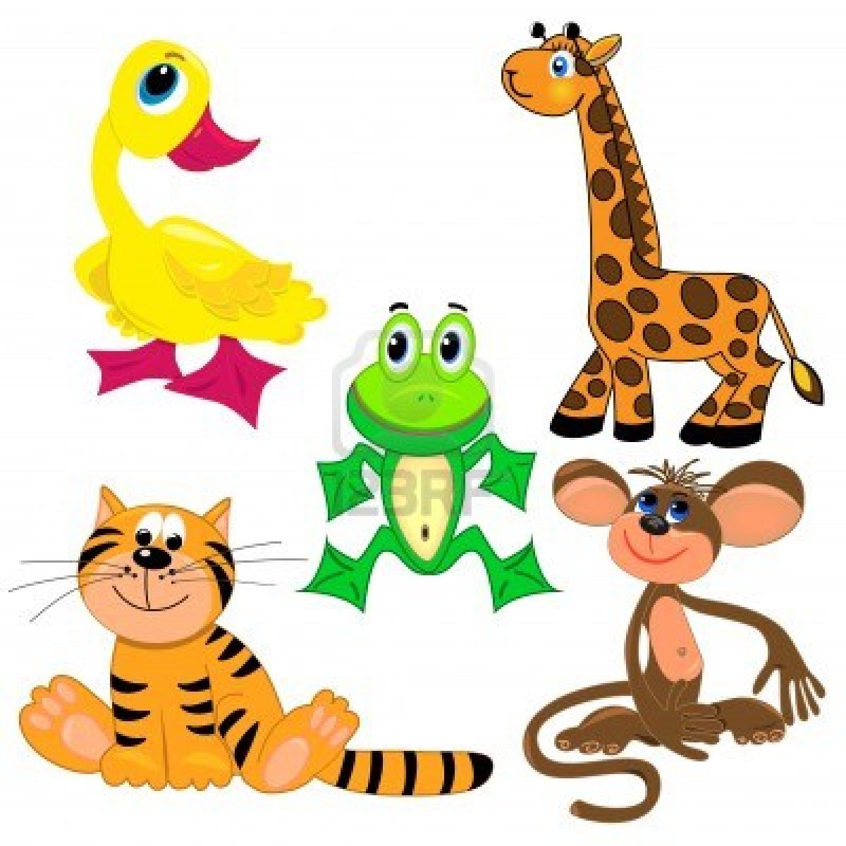Baby Jungle Animal Clipart | Free download on ClipArtMag
