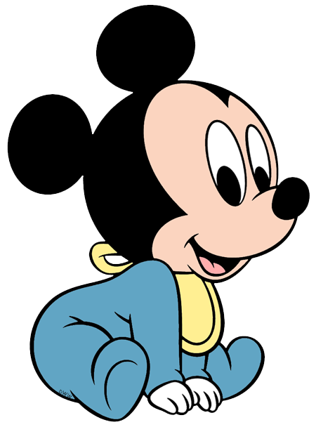Baby Mickey Mouse Clipart | Free download on ClipArtMag