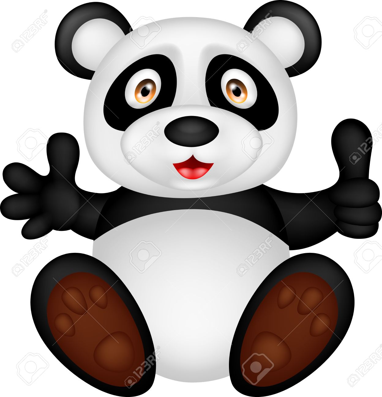 Baby Panda Clipart | Free download on ClipArtMag