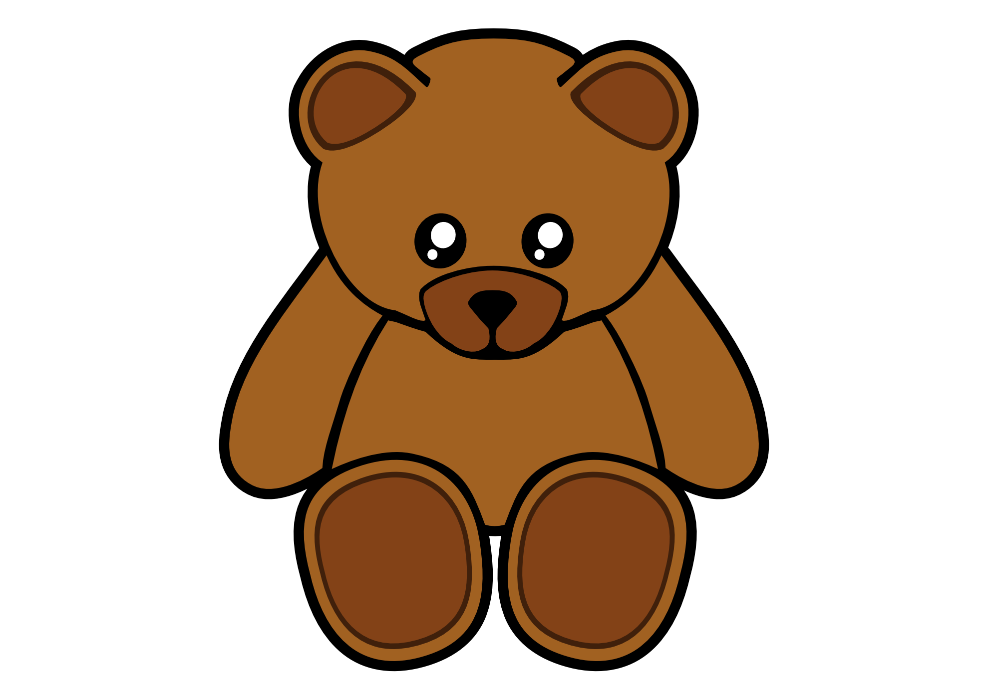 baby teddy bear clipart