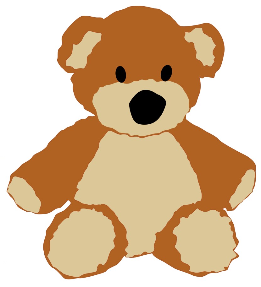 baby teddy bear clipart