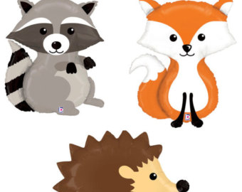 Baby Woodland Animals Clipart | Free download on ClipArtMag
