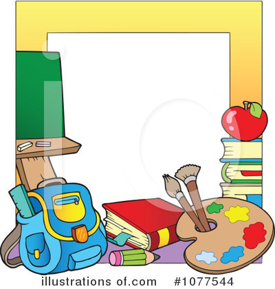 Back To School Border Clipart 