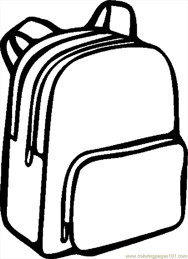 Backpack Clipart Black And White Free Download On ClipArtMag