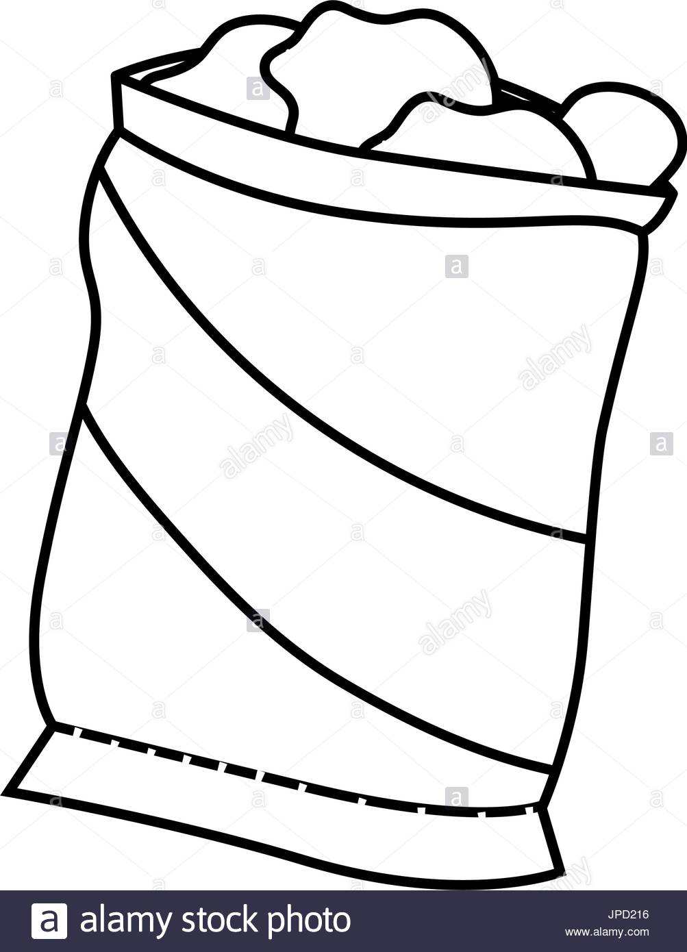 bag of chips clipart