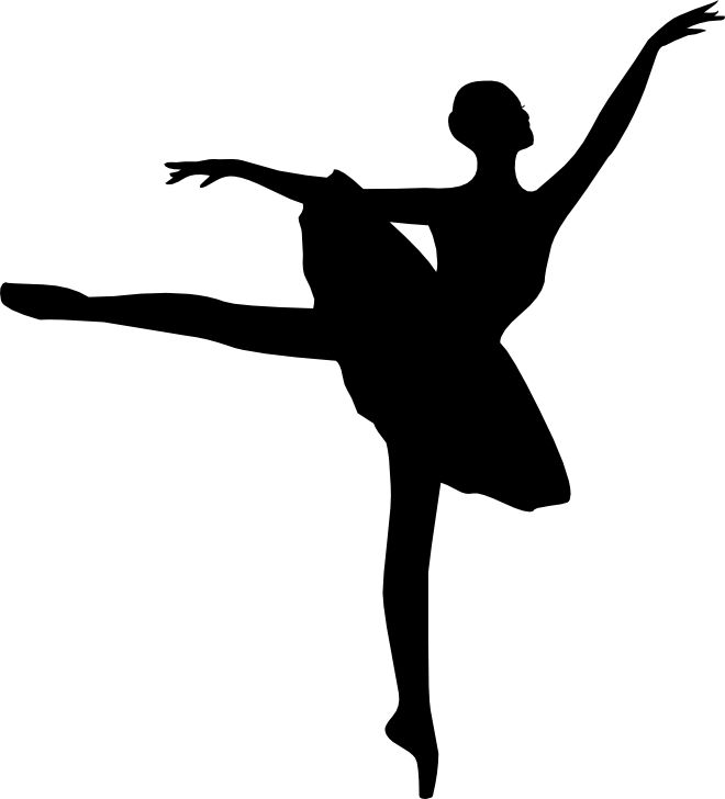 Ballet Clipart Black And White 