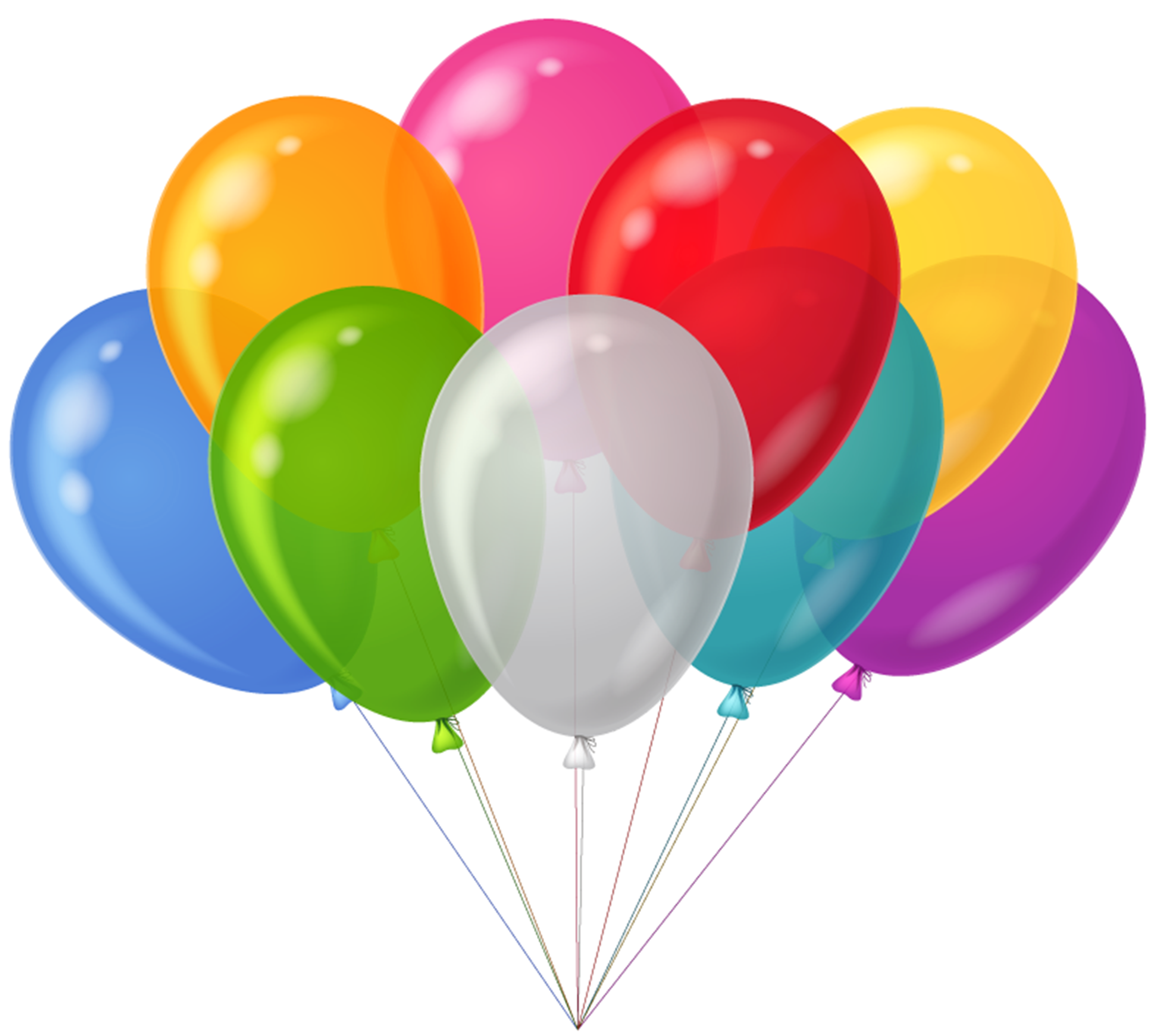 Balloons With Transparent Background | Free download on ClipArtMag