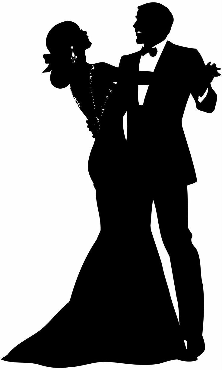 Ballroom Dancers Silhouettes | Free download on ClipArtMag