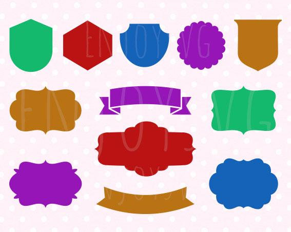Banner Shapes Clipart | Free download on ClipArtMag