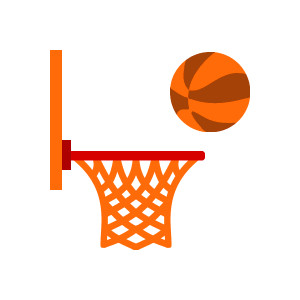 Basketball And Hoop Clipart | Free download on ClipArtMag