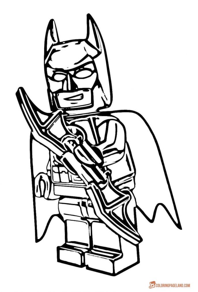 Batman Coloring Pages Free download on ClipArtMag