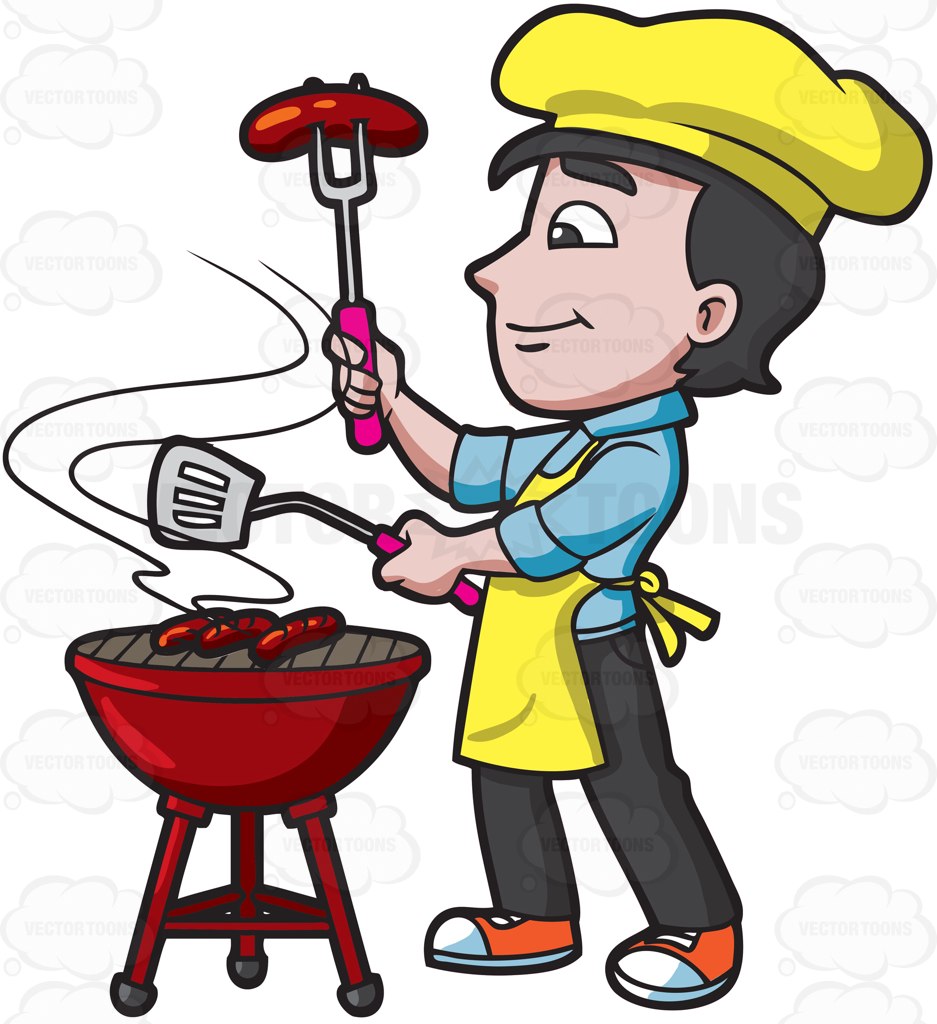 Bbq Clipart Black And White Free download on ClipArtMag image