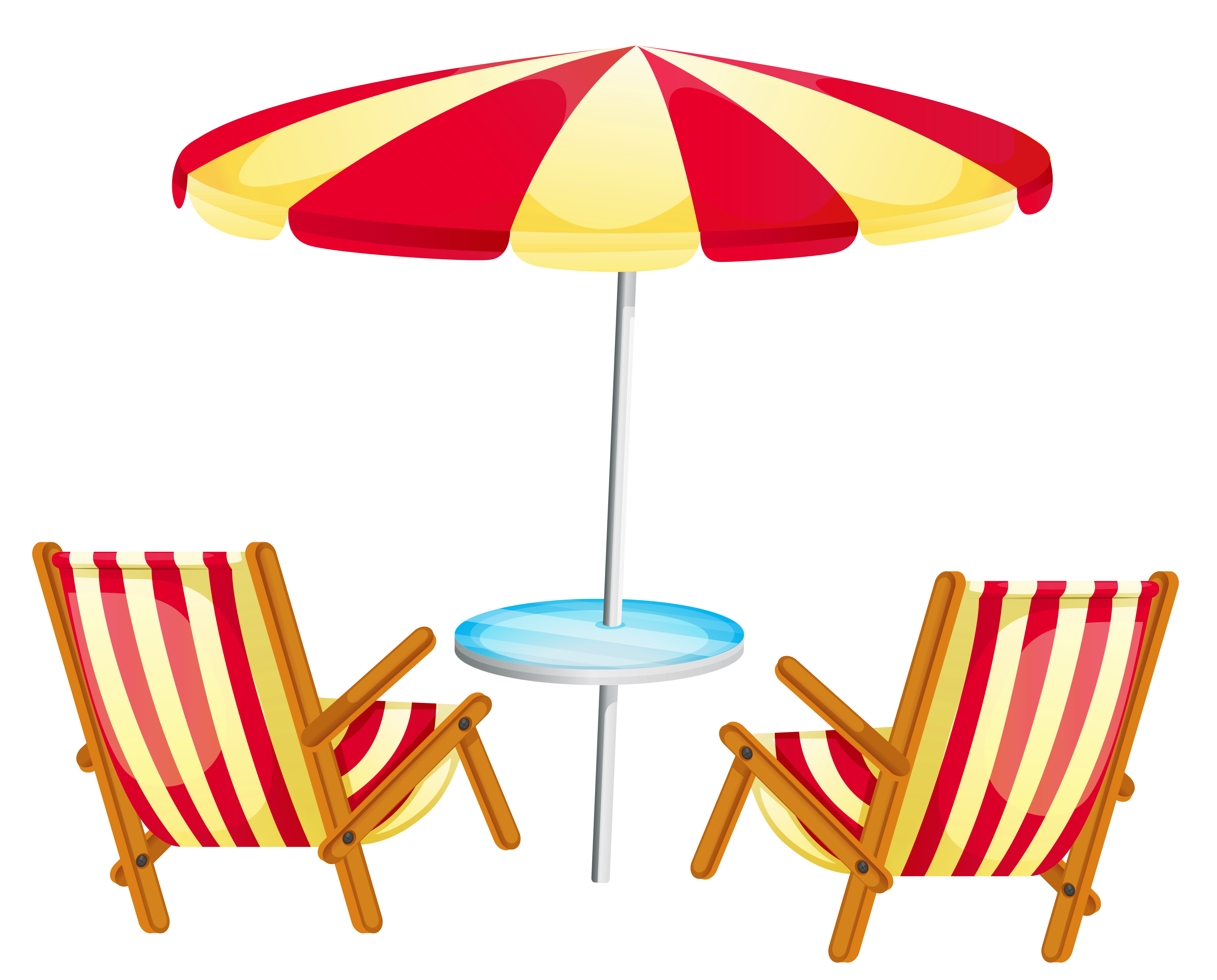Beach Chair Clipart | Free download on ClipArtMag
