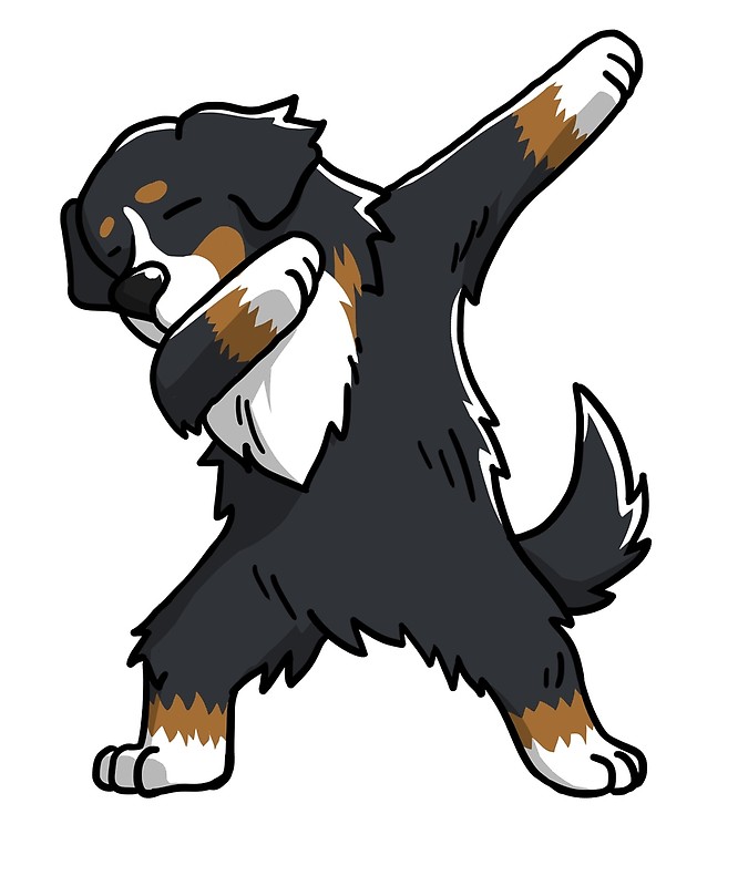 Bernese Mountain Dog Clipart | Free download on ClipArtMag