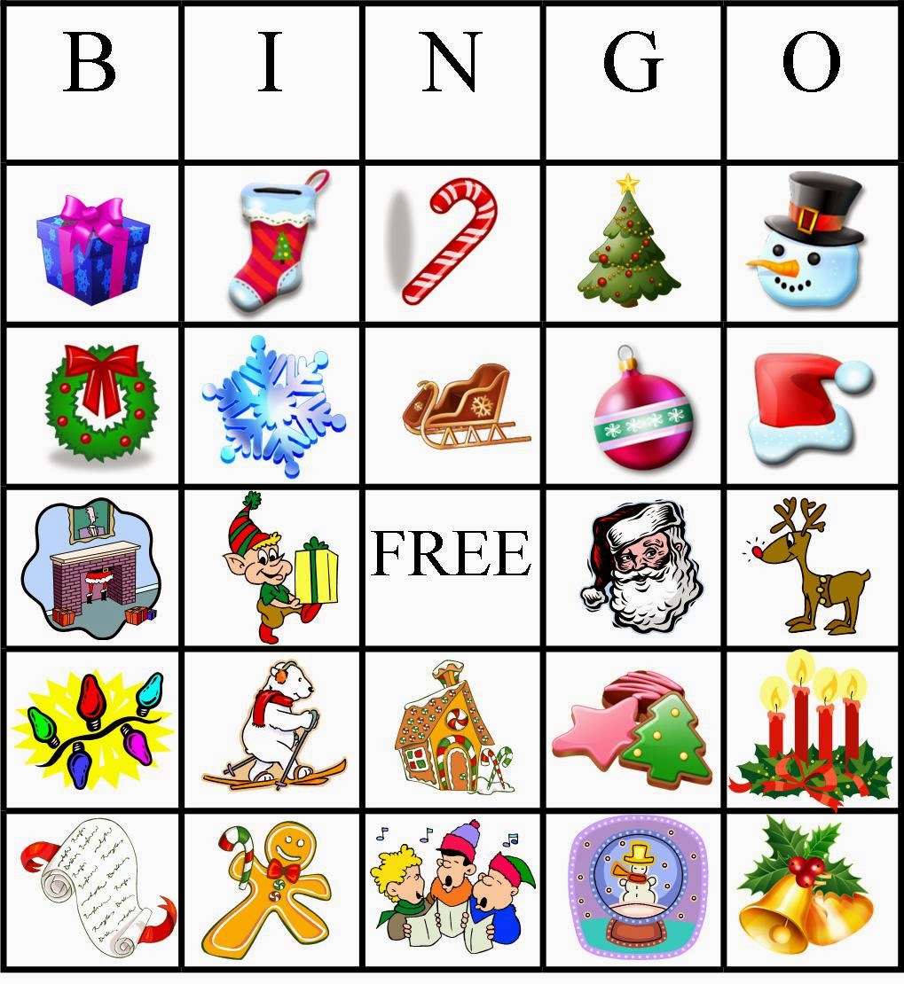 Free Printable Winter Bingo Cards For Large Groups