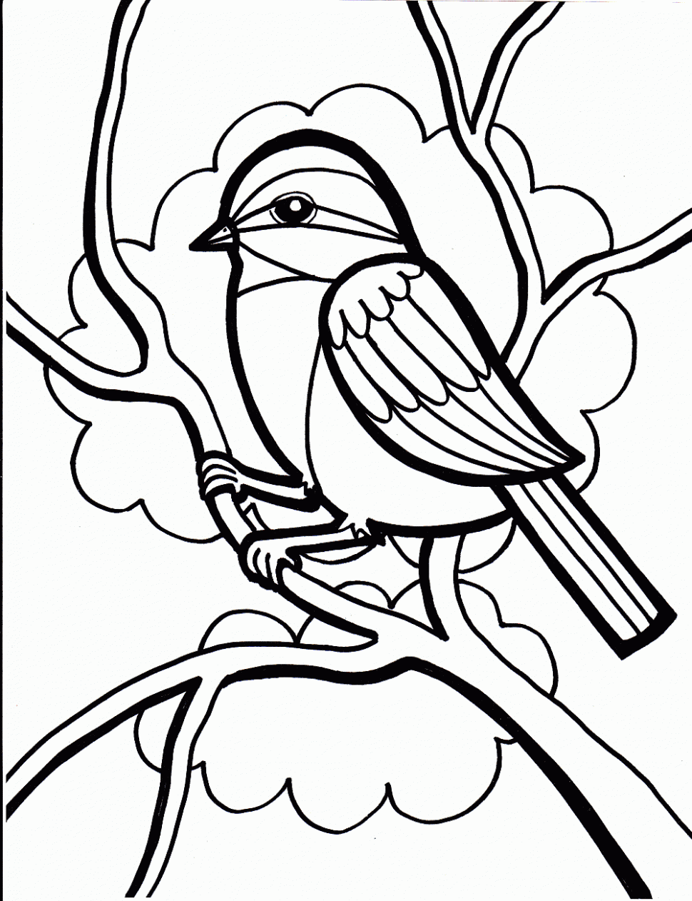 Bird Coloring Pages | Free download on ClipArtMag