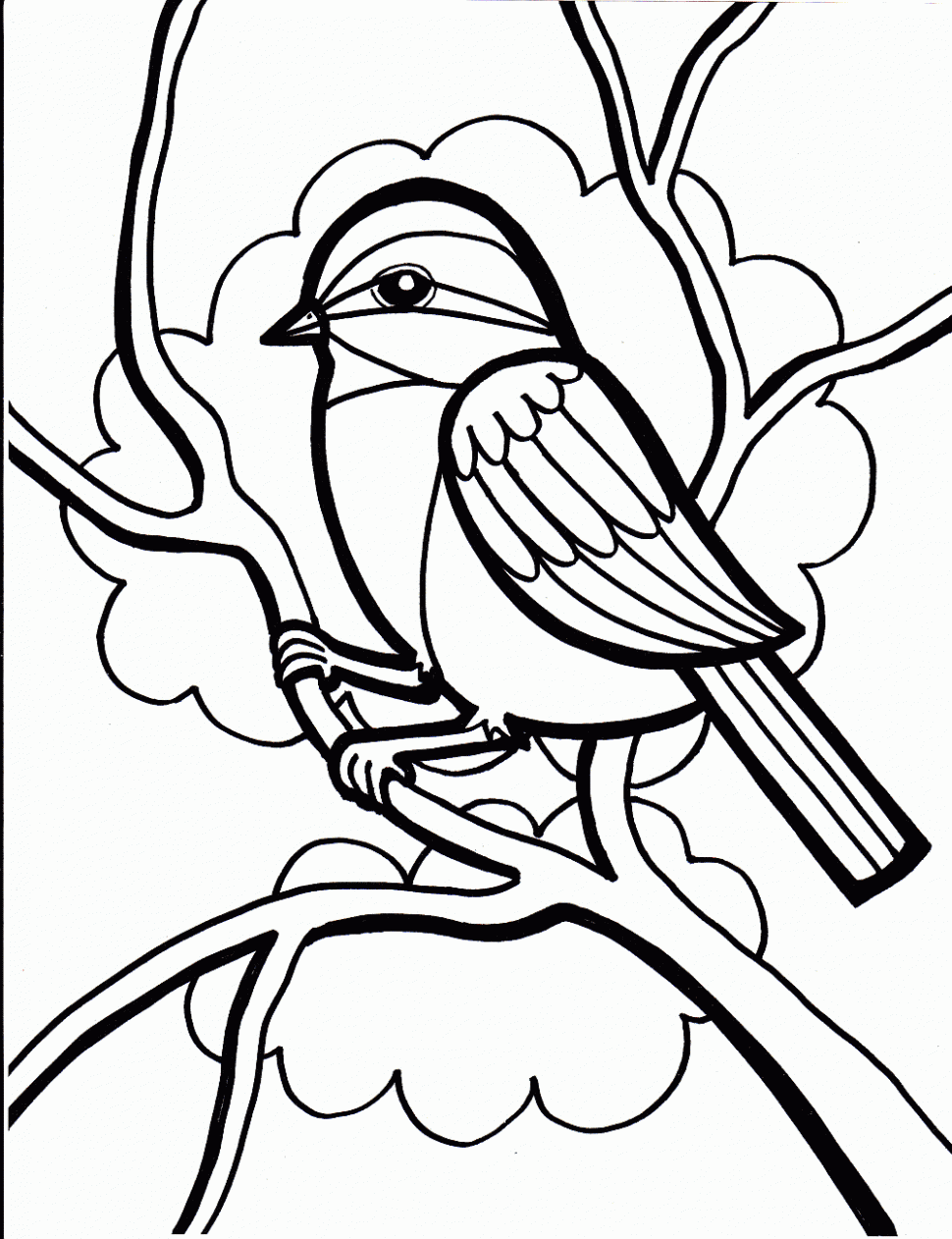 Bird Coloring Pages Free Download On ClipArtMag