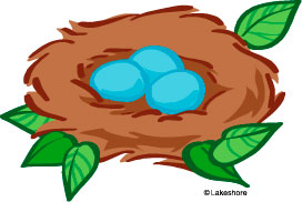 Bird In Nest Clipart | Free download on ClipArtMag