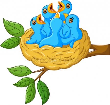 Bird Nest Cartoon | Free download on ClipArtMag