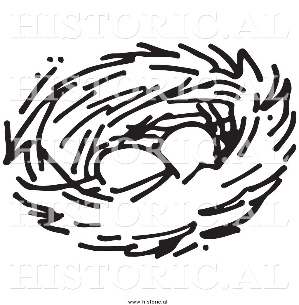 Bird Nest Clipart Black And White Free download on ClipArtMag