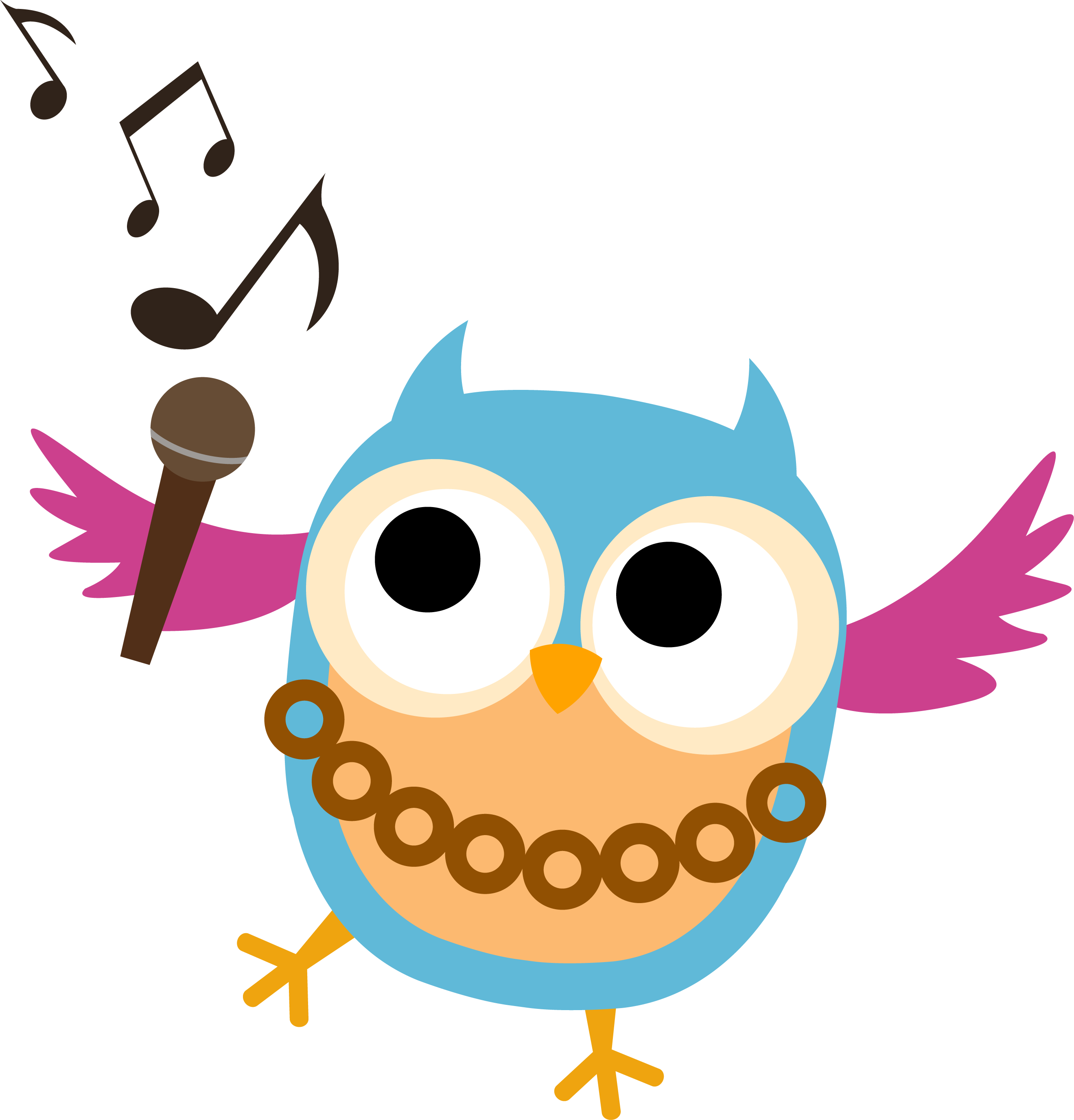 Bird Singing Clipart | Free download on ClipArtMag