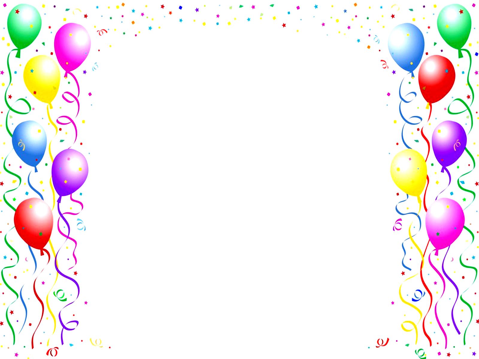 Birthday Borders Free download on ClipArtMag