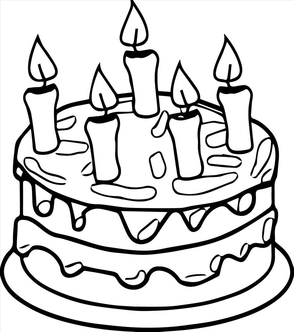 Birthday Cake Drawing | Free download on ClipArtMag