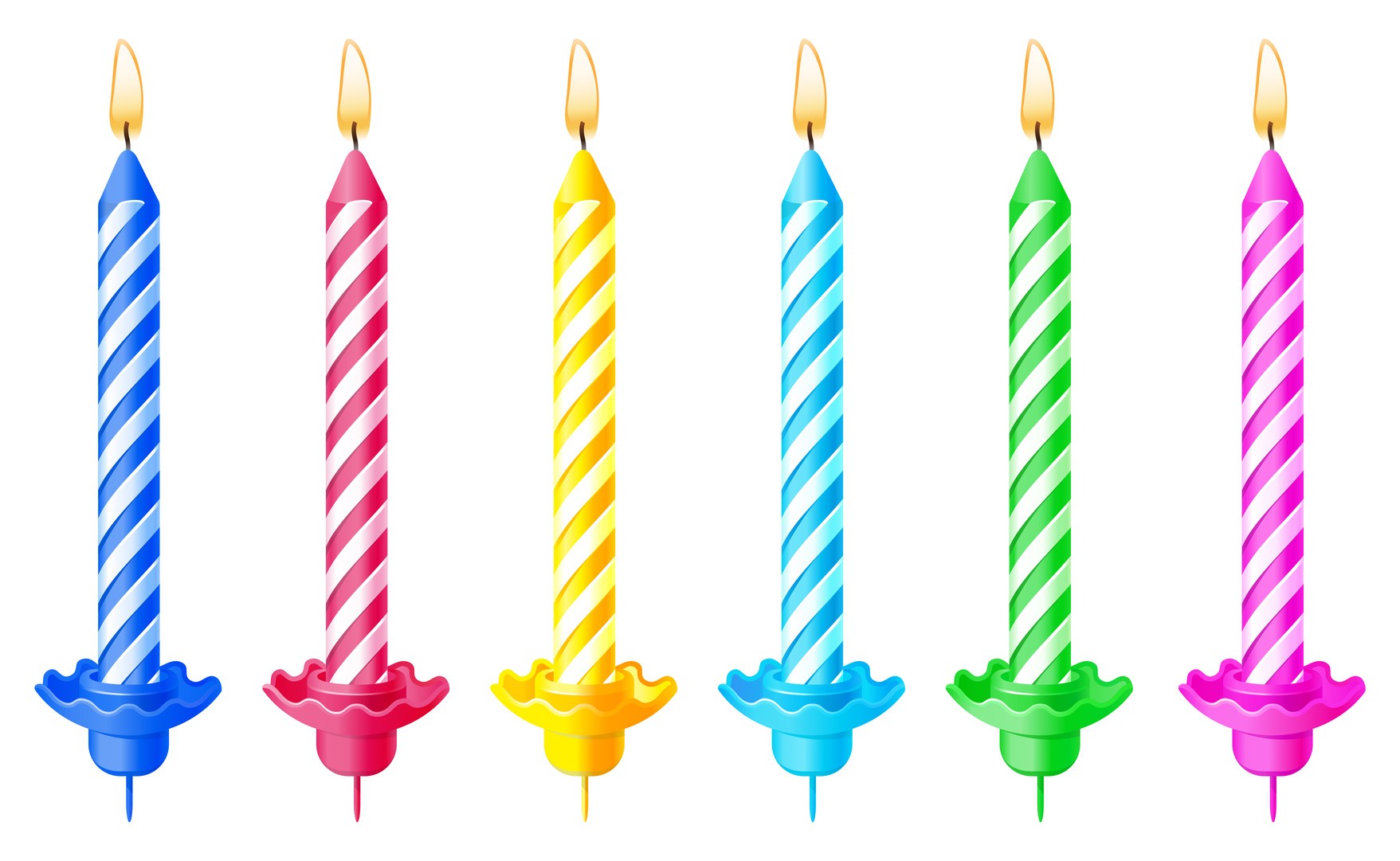 Birthday Candles Png Clipart Free download on ClipArtMag