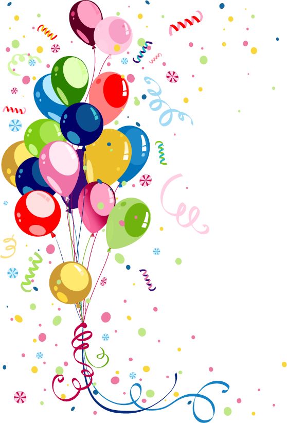 Birthday Confetti Clipart | Free download on ClipArtMag