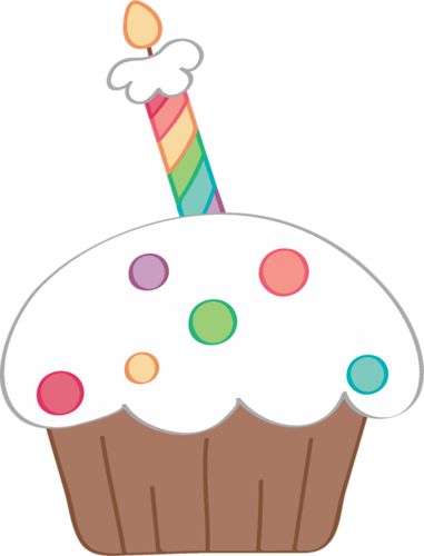 Birthday Cupcake Clipart Free Download On Clipartmag