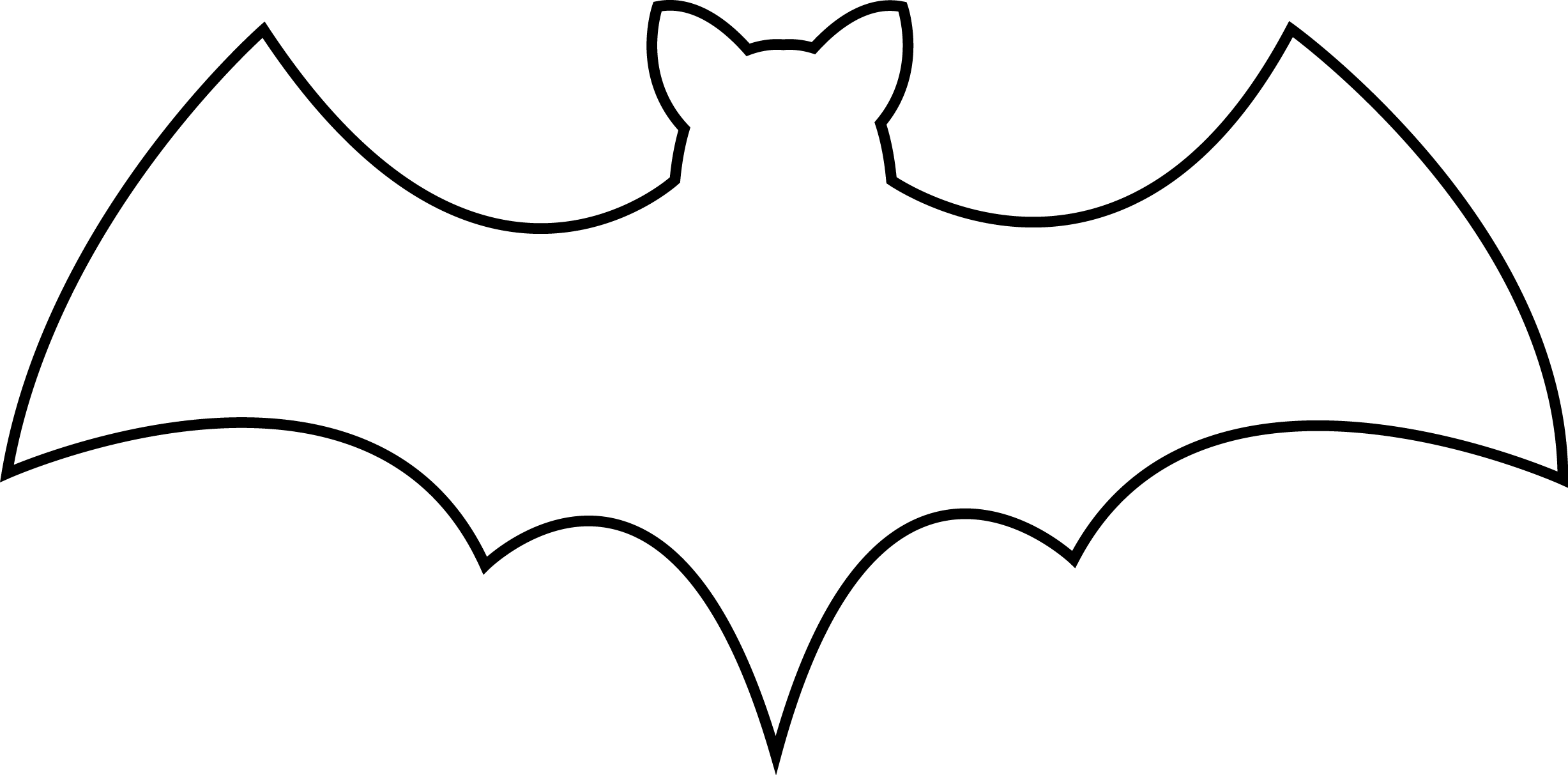 bat-drawing-template