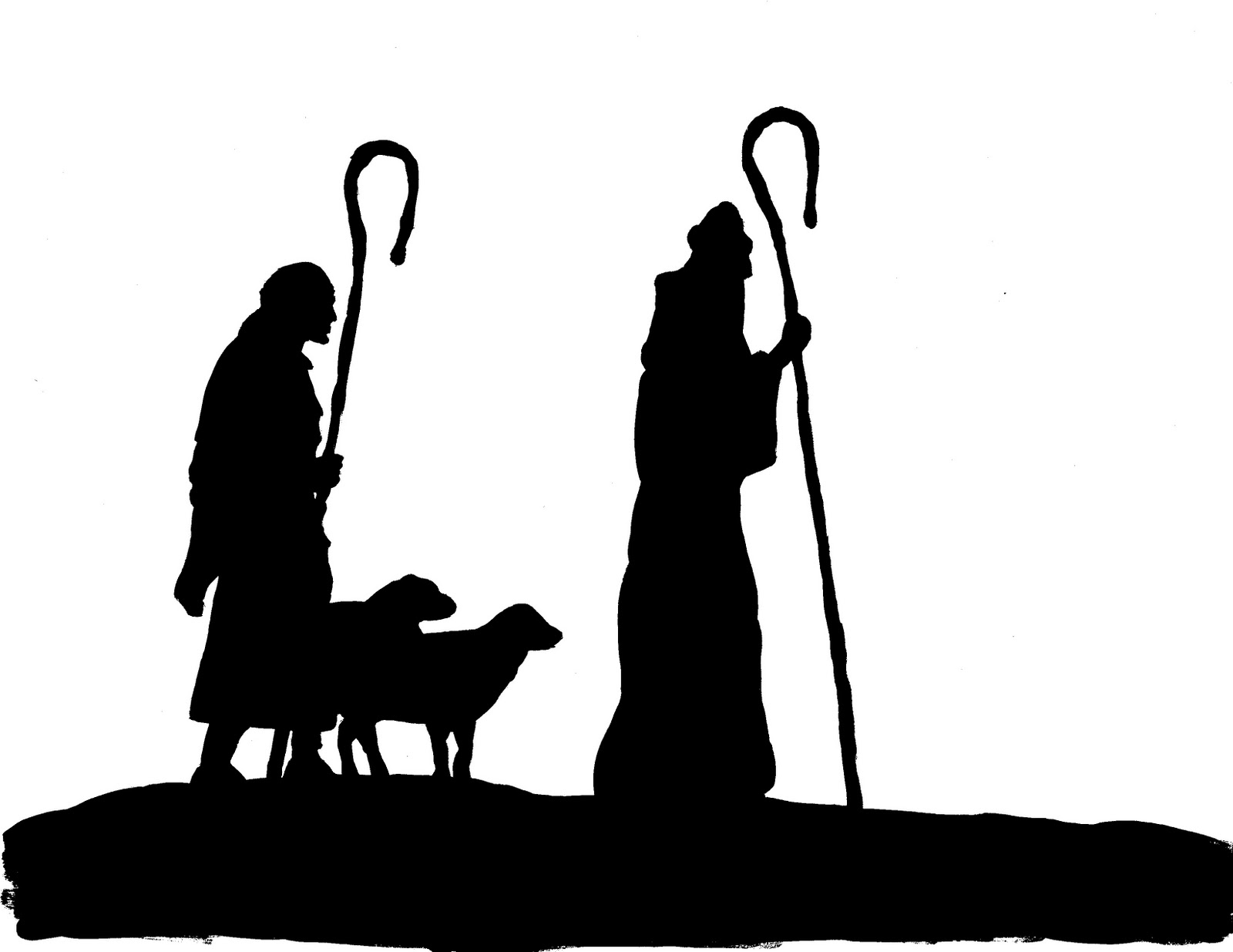 Black And White Clipart Nativity Scene | Free download on ClipArtMag