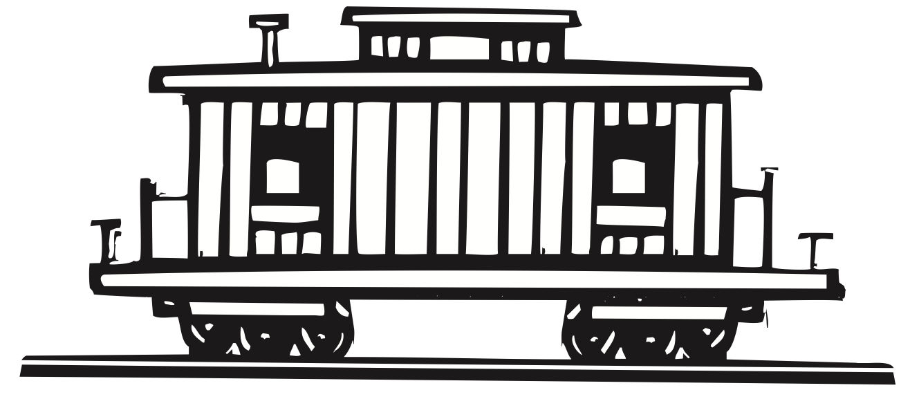 Black And White Train Clipart | Free download on ClipArtMag