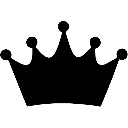 Black Crown Clipart 